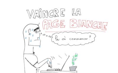 Comment gérer le syndrome de la page blanche quand on débute ?